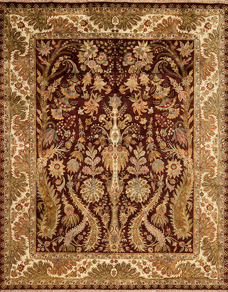 Excelsior, cherry/ivory